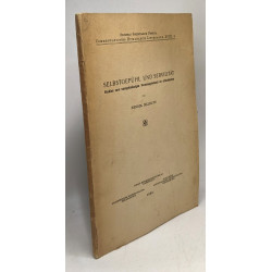 Selbstgefühl und servilität - commentationes humanarum litterarum...