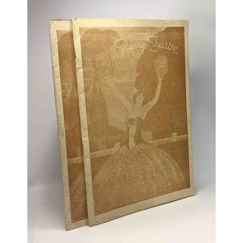Rennes Théâtre - revue artistique - 2 numéros de l'édition 1940/41