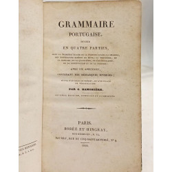 Grammaire portugaise divisee en quatre parties dont la premiere...