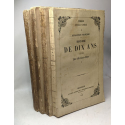 Histoire de dix ans Louis Blanc TOME 2 (1843) + TOME 3 (1843) +...