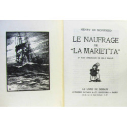 Le naufrage de "La Marietta" (37 bois originaux de Ch. J. Hallo...