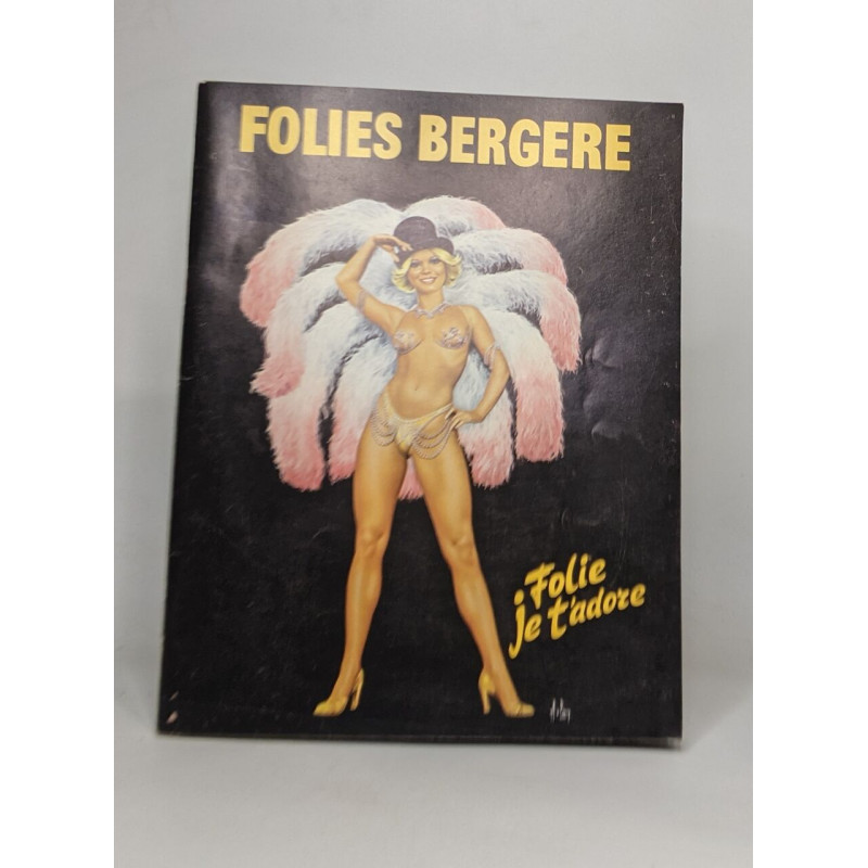 Programme Folies bergere - folie je t'adore