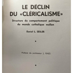 Le déclin du "cléricalisme" - structures du comportement politique...