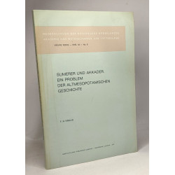 Sumerer und Akkader ein problem der altmesopotamischen geschichte...