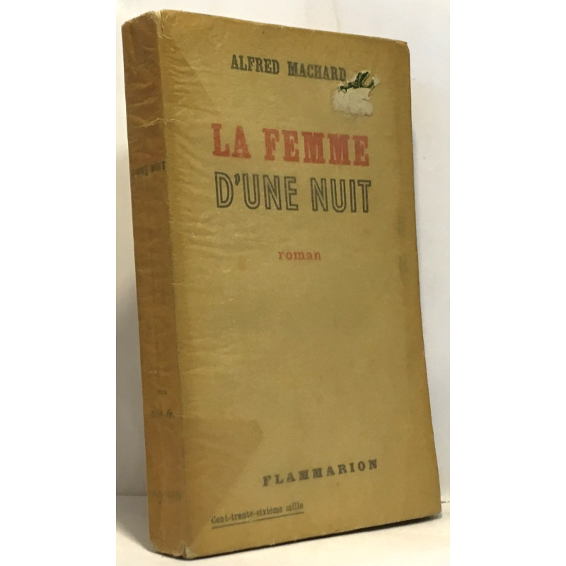 La femme d'une nuit
