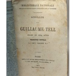 Guillaume Tell - drame en cinq actes - traduction nouvelle par Mme...
