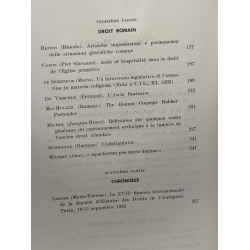 Revue internationale des droits de l'Antiquité - 3e série TOME X
