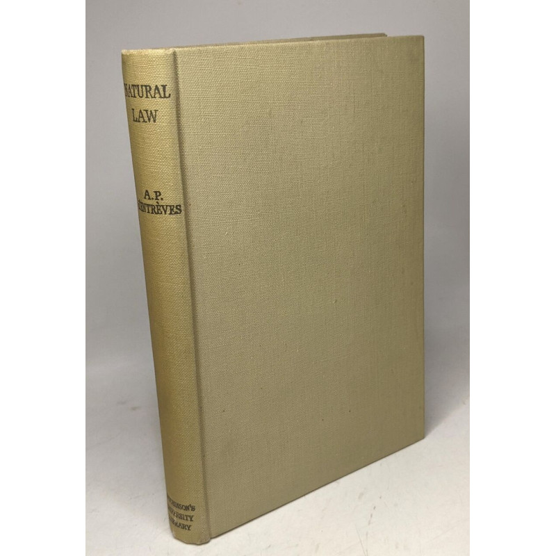Natural Law - An Introduction to Legal Philosophy