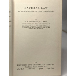 Natural Law - An Introduction to Legal Philosophy