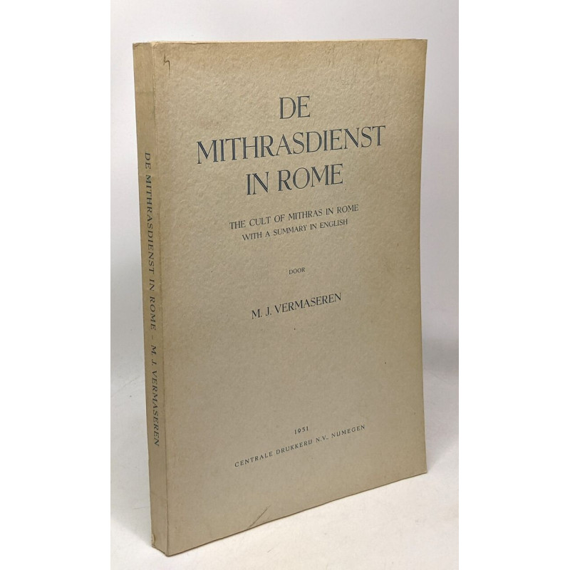 De mithrasdienst in Rome - the cult of Mithras in Rome with a...