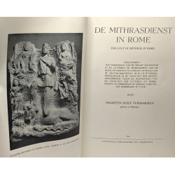 De mithrasdienst in Rome - the cult of Mithras in Rome with a...