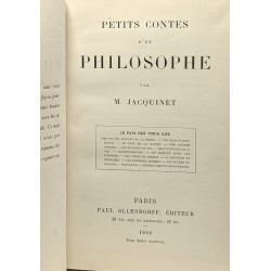 Petits contes d'un philosophe
