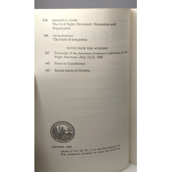 Daedalus - 3 Livres: Fall 1965: The Negro American + Winter 1966:...