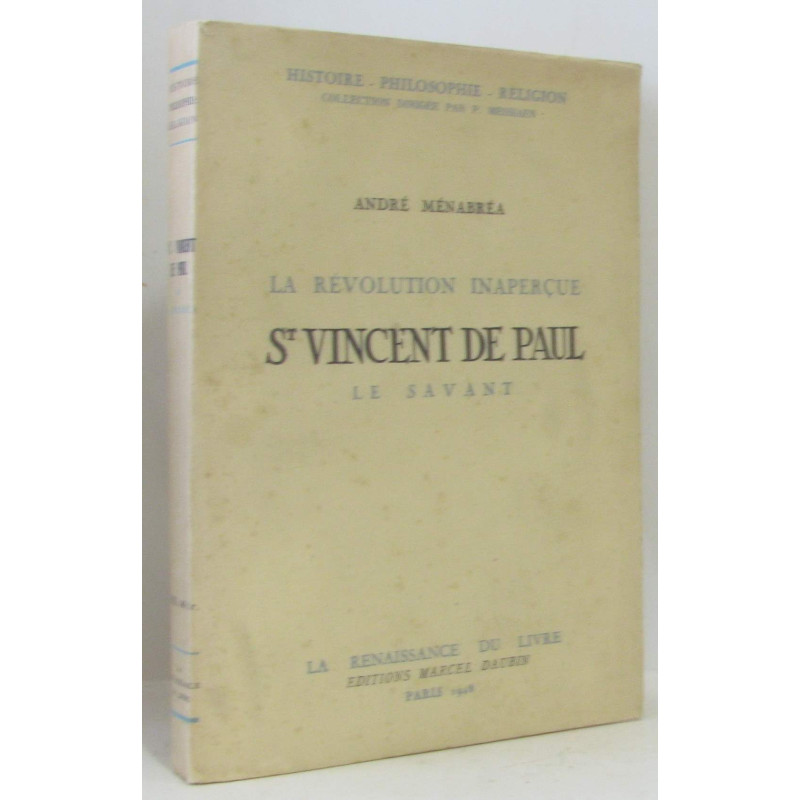 La révolution inaperçue St Vincent de Paul