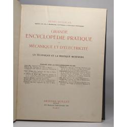 Grande encyclopédie pratique de mécanique et d'électricité - tome II