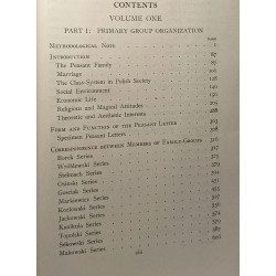 The polish peasant in Europe and America - VOLUME ONE + VOLUME TWO
