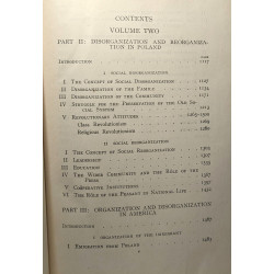 The polish peasant in Europe and America - VOLUME ONE + VOLUME TWO