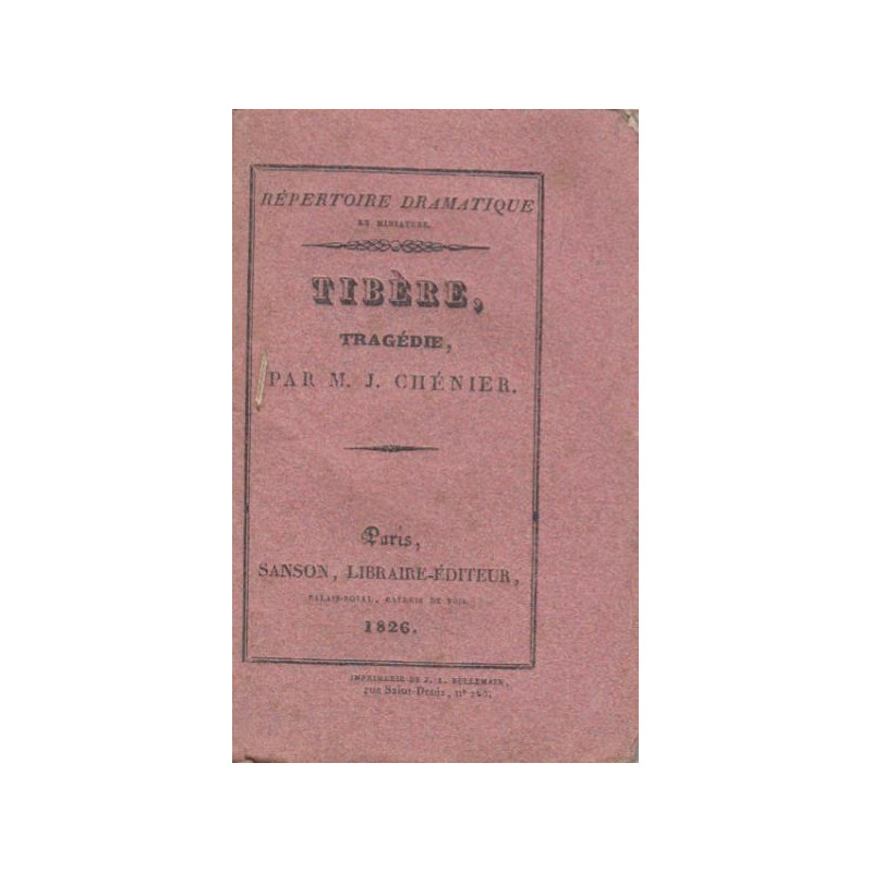 Tibère tragédie