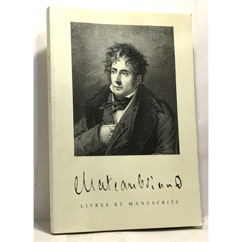 Chateaubriant livres et manuscrits ---- provenant principalement...