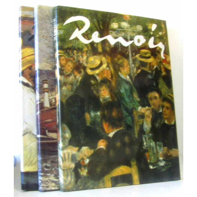 Manet Renoir Sisley (lot de 3 livres sur trois peintres...