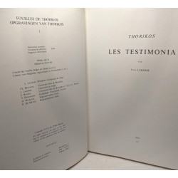 Thorikos: Les Testimonia