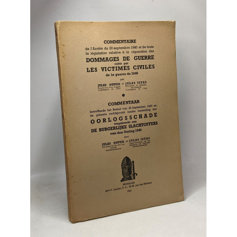 Commentaire de l'Arrêté du 20 septembre 1940 et de toute la...