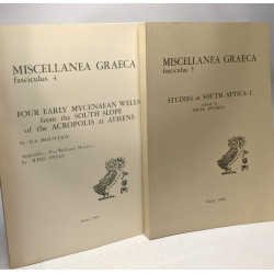 Miscellanea graeca - fasciculus: 1-2-3-4-5-7-8 (fascicul 6...