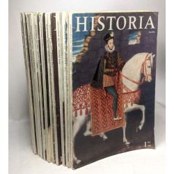 11 Numéros de la revue Historia - année 1963 du n°194 au n°205...