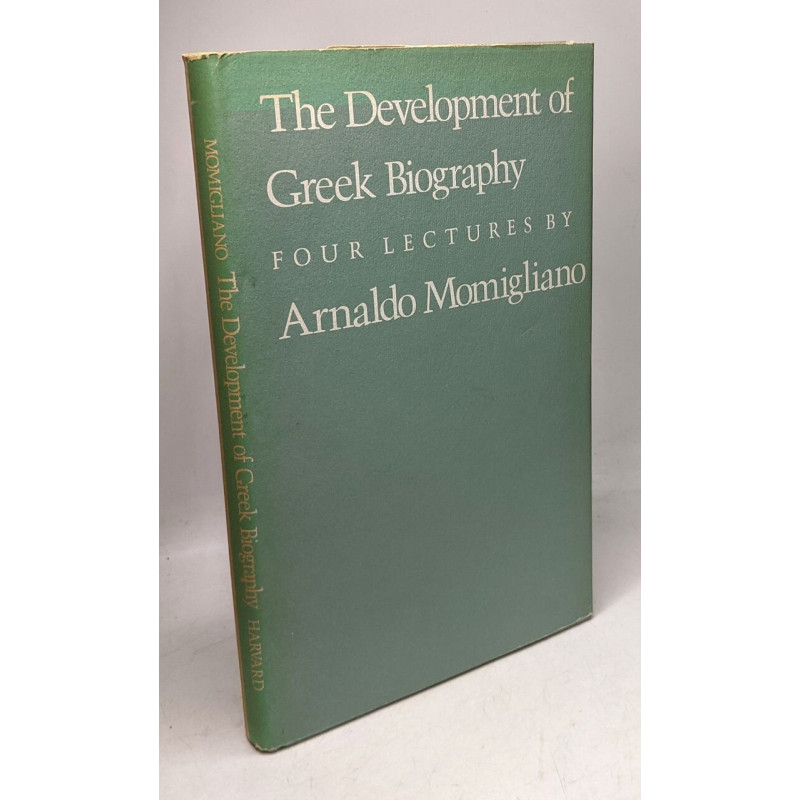 The development of greek biography