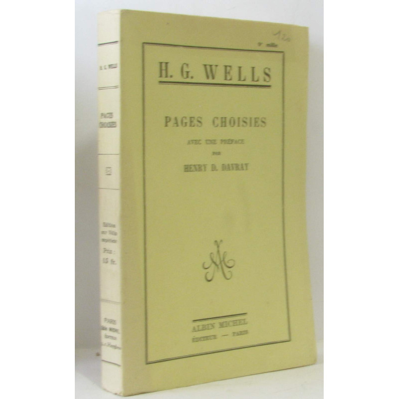 Pages choisies (préface Henry D. Davray)