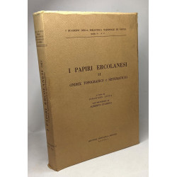 I papiri ercolanesi - Vol/1 - serie III n°5 (1954) + I papiri...