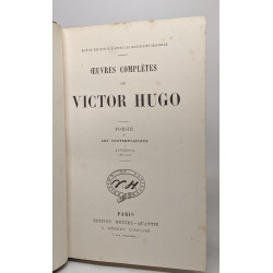Lot de 6 ouvrages issus de la collection "Oeuvres complètes de...