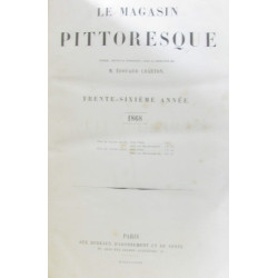 Le magasin pittoresque - 1868 et 1869 (2 numéros consécutifs)