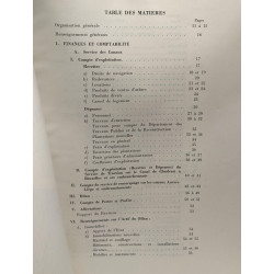 Office de la navigation - Rapport sur l'exercice 1946 + 1957 + 1960