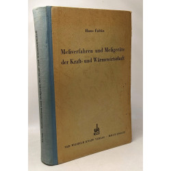 Messverfahren und messgeräte der kraft- und wärmewirtschaft