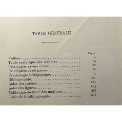 Psychologie pédagogique - L'enfant - L'adolescent - Le jeune homme...
