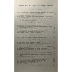 L'antiquité classique - revue semestrielle - 27 Année TOME XXVII...