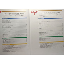 Manuel des examens d'équitation - Galops 1 à 4 édition 1999 + Etre...