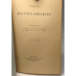 Quelques racines grecques - 5e éd