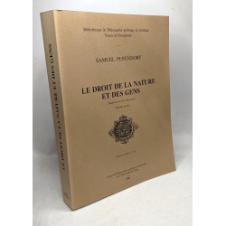 Le droit de la nature et des gens - TOME PREMIER + SECOND