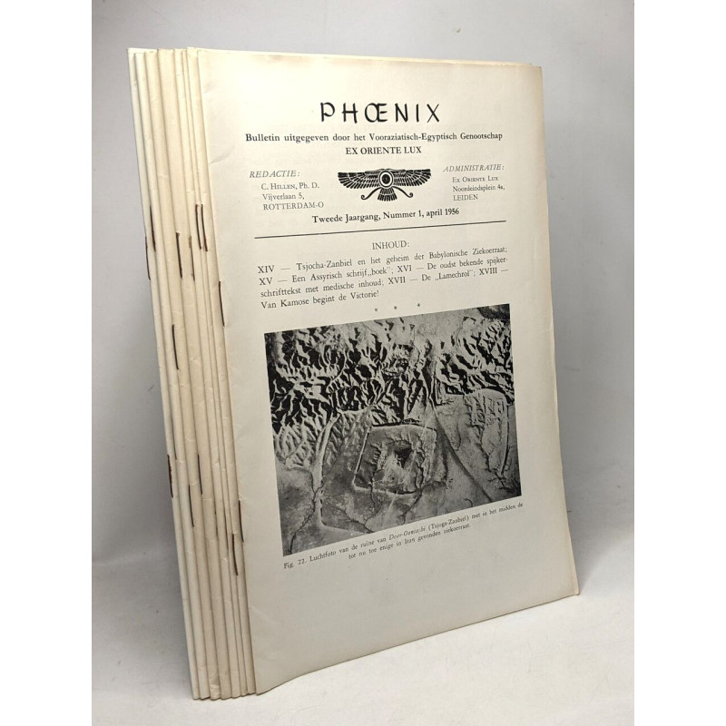 Phoenix - bulletin uitgegeven door het vooraziatisch-egyptisch...