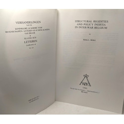 Structural Rigidities and Policy Inertia in Inter-war Belgium /...