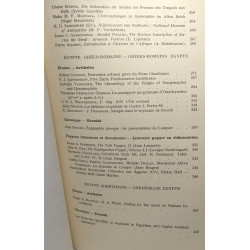 Chronique d'Egypte - bulletin périodique de la fondation -...