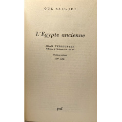 La vie dans l'égypte ancienne + L'égypte ancienne --- 2 livres