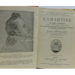 Lamartine. Oeuvres choisies disposées d'après l'ordre...