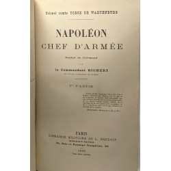 Napoléon chef d'armée - Ire Partie