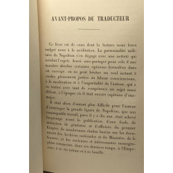 Napoléon chef d'armée - Ire Partie