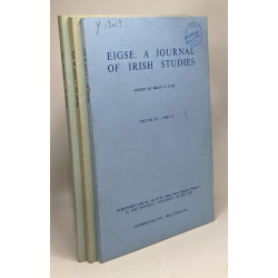 Eigse: a journal of Irish Studies - VOLUME XV - Part II + Part III...