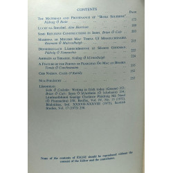 Eigse: a journal of Irish Studies - VOLUME XV - Part II + Part III...
