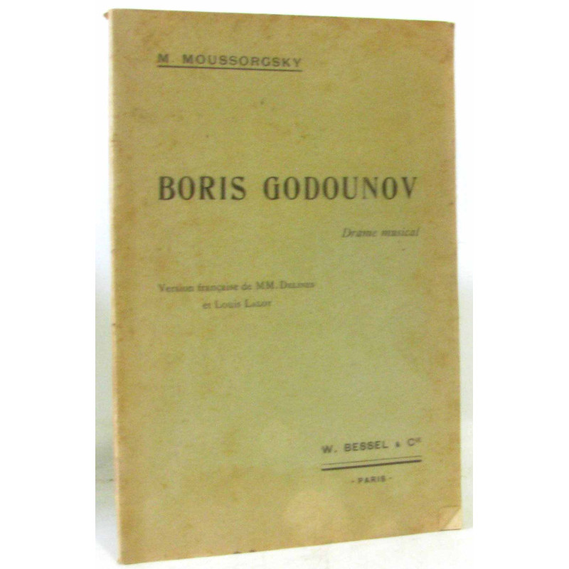 Boris godounov drame musical